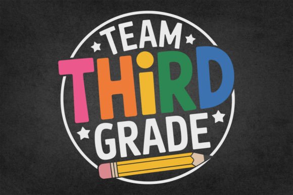 Team Third Grade SVG: Graphics and Crafts for Creative Projects
