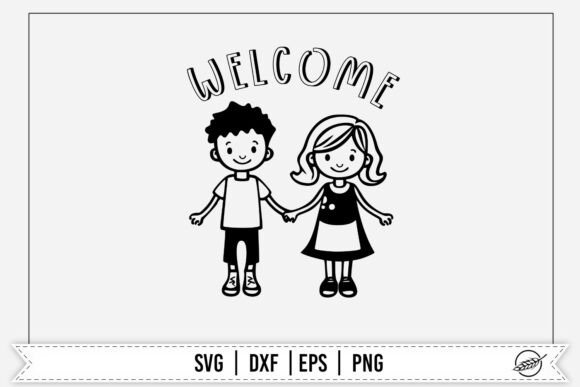 Welcome to School SVG Graphics